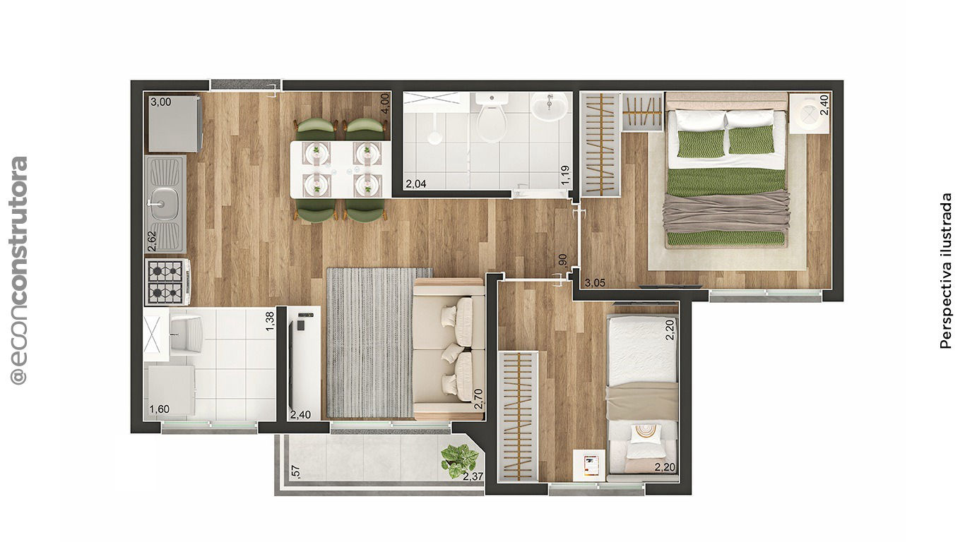 Green Park Imbira Freguesia do Ó Econ Contrutora