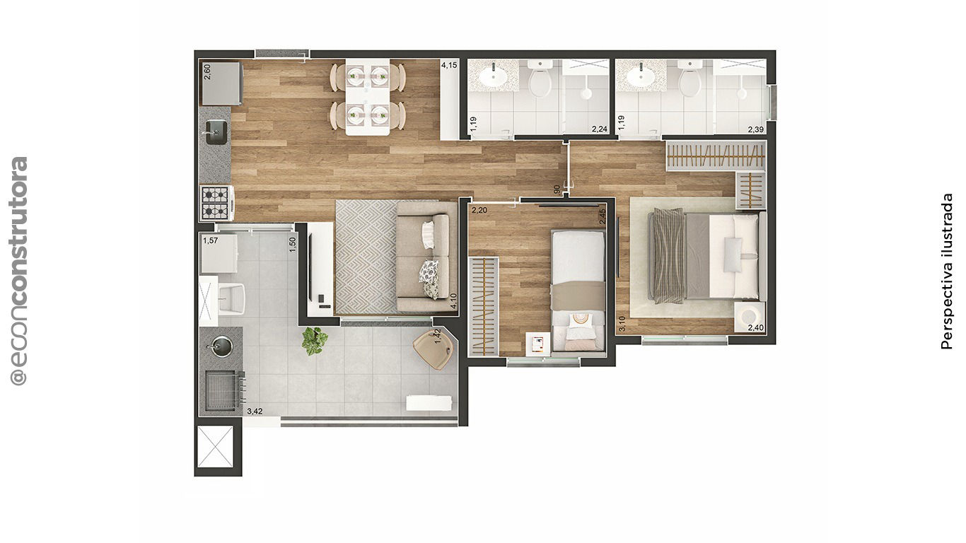 Green Park Imbira Freguesia do Ó Econ Contrutora